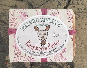Raspberry Porter Goat's Milk Soap