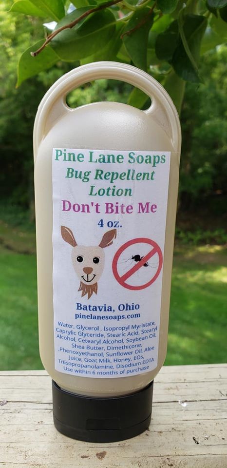 Don't BIte Me bug repellent lotion